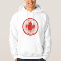 Círculo de hoja de arce de Canadá