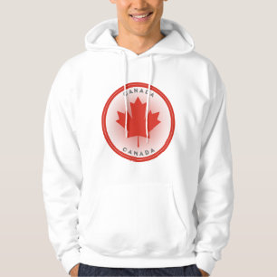 Sudadera Círculo de hoja de arce de Canadá