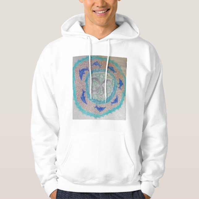 Sudadera círculo del delfín (Anverso)