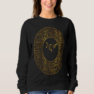 Sudadera Círculo Mágico de Cleopatra Símbolos del Antiguo E