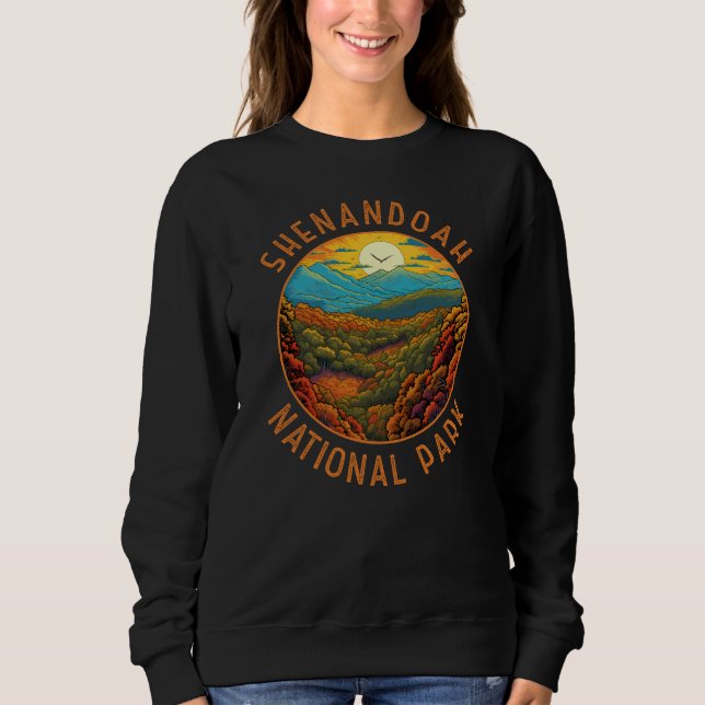 Sudadera Circulo perturbado del Parque Nacional Shenandoah (Anverso)