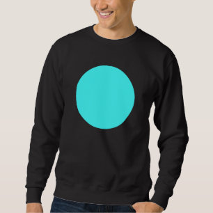 Sudadera Círculo simple - Azul hielo