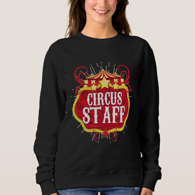 Sudadera Circus Staff Performer Acrobatics Circus (Anverso)