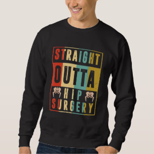 Sudadera Cirugía de cadera de Vintage directa al aire libre