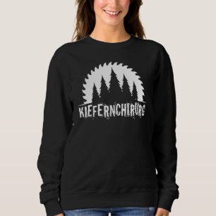 Sudadera Cirugía de pino Lumberjack Forest Chainsaw Chainsa