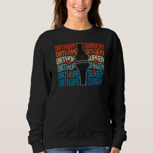 Sudadera Cirugía ortopedia retro Médica Ortho