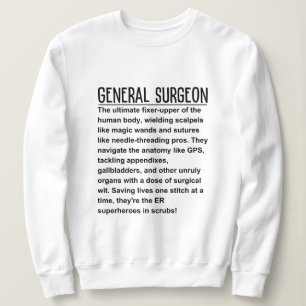 Sudadera Cirujano general