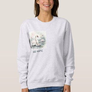 Sudadera Cisne sereno y cygnet