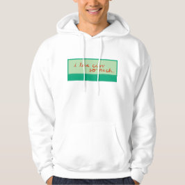 Sudadera CISV Austin "Amo tanto a CISV". Hombre
