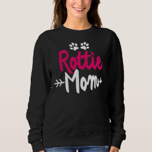 Sudadera Cita A Rottie Mom Rottweiler Lover Tee Para Famili