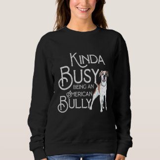 Sudadera Cita a un estadounidense como ocupado siendo un ma