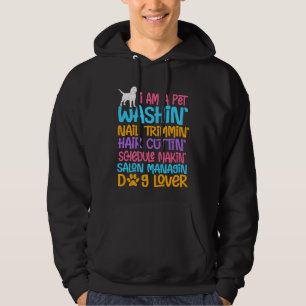 Sudadera Cita cómica de Perro Groomer Mascota ingenioso ca