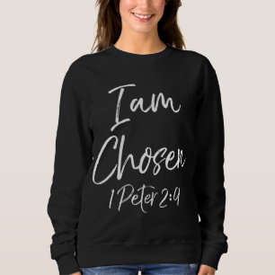 Sudadera Cita cristiana de salvación Baptismo Regalo 1 Pete