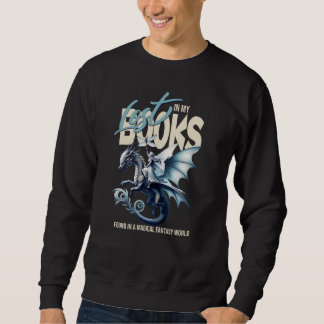 Sudadera Cita de amante de libros de Dragon and Fairy and F