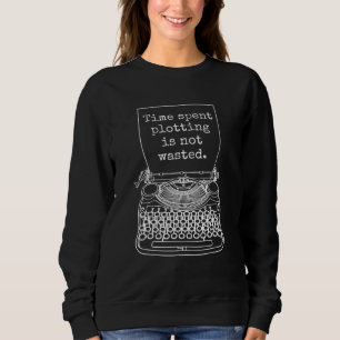 Sudadera Cita de asignación de tiempo de novelista de autor