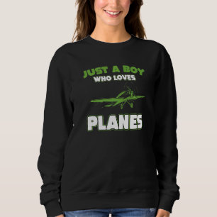 Sudadera Cita De Avión Para Boys Aircraft Flying Plano