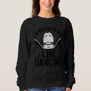 Sudadera Cita de baile de línea de bailarín Pun Texto 2