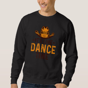 Sudadera Cita de baile de línea de bailarín Pun Texto 3