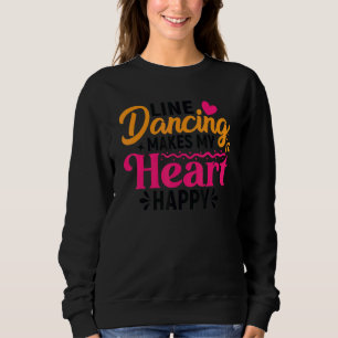 Sudadera Cita de baile de línea de bailarín Pun Texto 6