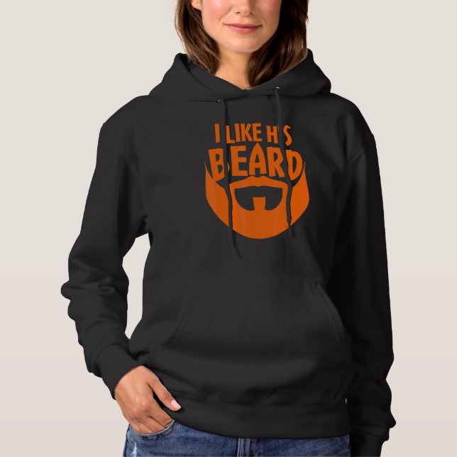 Sudadera Cita de barba que me gusta su barba 2 (Anverso)