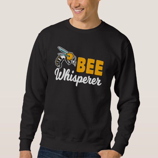 Sudadera Cita de beekeeper de Honey Bee Whisperer Bee (Anverso)