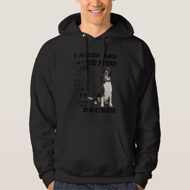Sudadera Cita de Bocker Mamá Papá Costume Beagle Cocker Spa (Anverso)