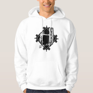 Sudadera Cita de boxeo La vida es una lucha masculina