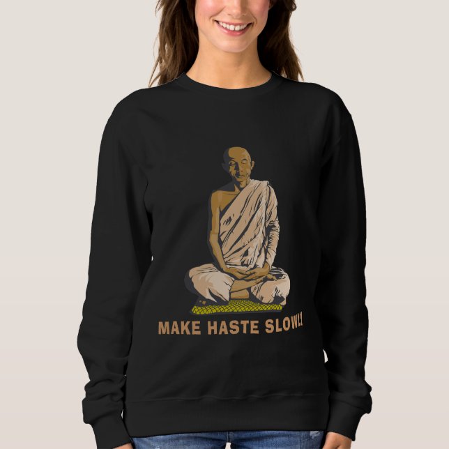 Sudadera Cita de Buda (Anverso)