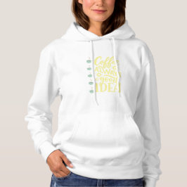 Sudadera cita de café