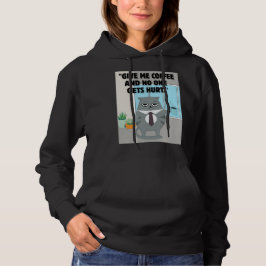 Sudadera Cita de café para gatos