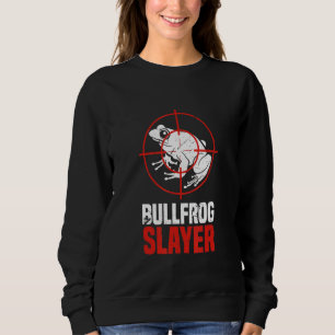 Sudadera Cita de Catcher de Rana Amphibian divertida Slayer