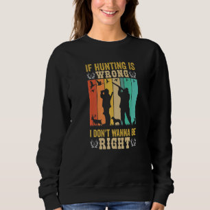 Sudadera Cita De Caza De Cerebros Y Patos Para Hunters Retr