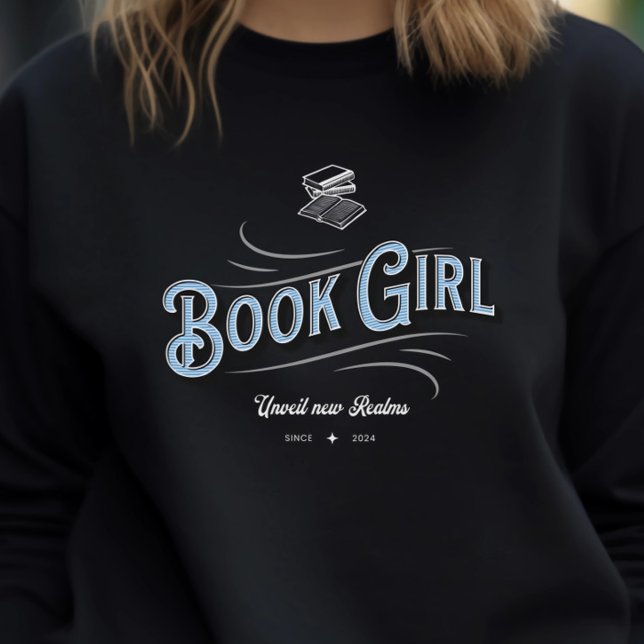 Sudadera Cita de Chica de libros para lectores (Subido por el creador)
