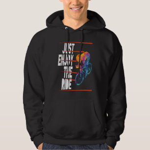 Sudadera Cita de ciclismo de montaña motivacional