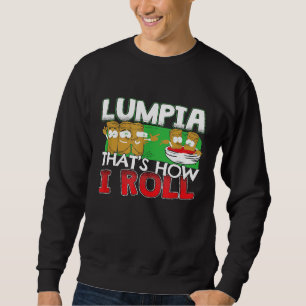 Sudadera Cita de comida lumpia filipina de Filipinas