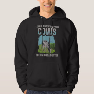 Sudadera Cita de cría de vacas lecheras para alimentador de