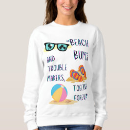 Sudadera cita de día de playa