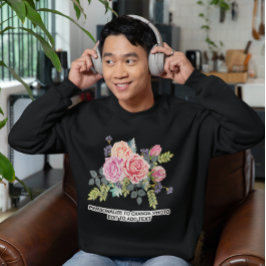Sudadera Cita de dibujo fotográfico personalizada por perso