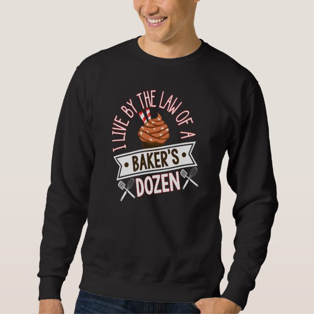Sudadera Cita de docenas de panaderos de bolas (Anverso)
