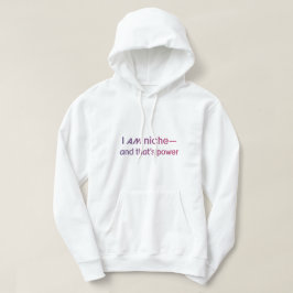 Sudadera Cita de Empoderamiento de la Neurodiversidad ​Soy 