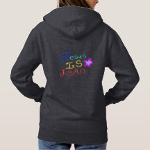 Cita de fe de Jesús es SEÑOR con texto colorido