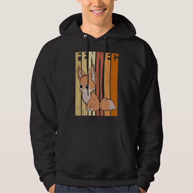 Sudadera Cita De Fennec Para Un Ventilador De Fox De Fennec (Anverso)