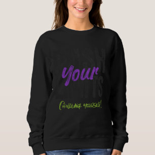 Sudadera Cita de Fitness Y2K Gimnasio Entrenamiento Discipl
