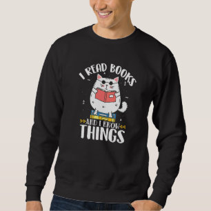 Sudadera Cita de gatos y libros Gusano libro Gusano libro P