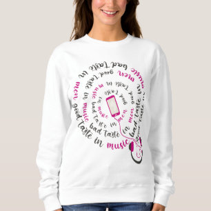 Sudadera Cita de Girona Buen gusto en la música mal gusto e