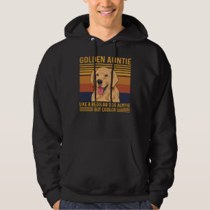 Sudadera Cita De Golden Retriever Para Una Tía De Oro