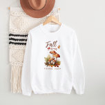 Sudadera Cita de hongos de otoño<br><div class="desc">La caída es mi hongo color favorito</div>