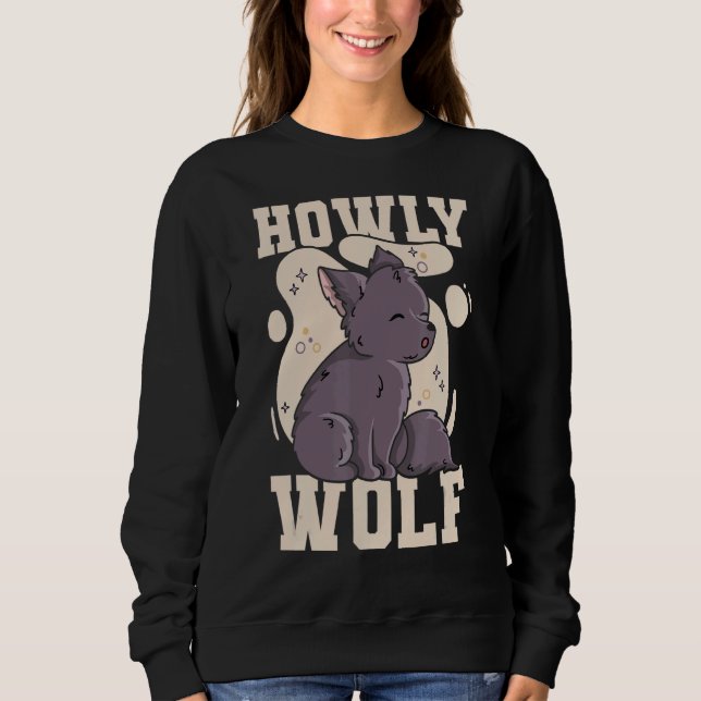 Sudadera Cita De Howf Para Un Experto Lobo (Anverso)