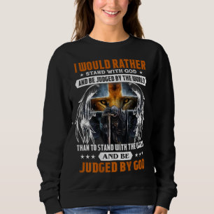 Sudadera Cita De Jesucristo De La Cruz De León De Caballero