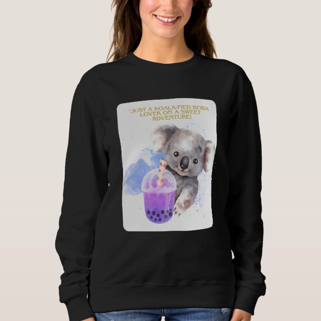 Sudadera cita de kohala - sólo aventura de kohala boba (Anverso)